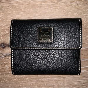 Dooney & Bourke Pebble Grain Small Flap Wallet